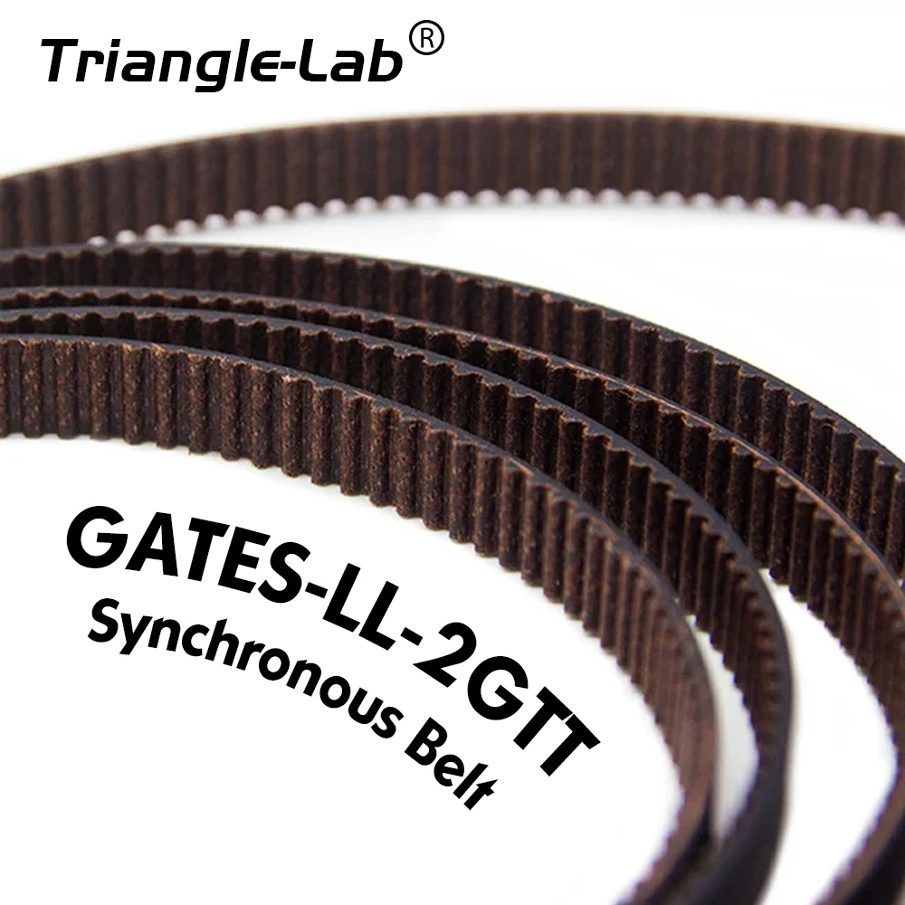 trianglelab Gates 2GT belt synchronous belt Timing belt Width 6MM 9MM 10MM 12MM wear GT2 resistant for Ender3 cr10 Anet