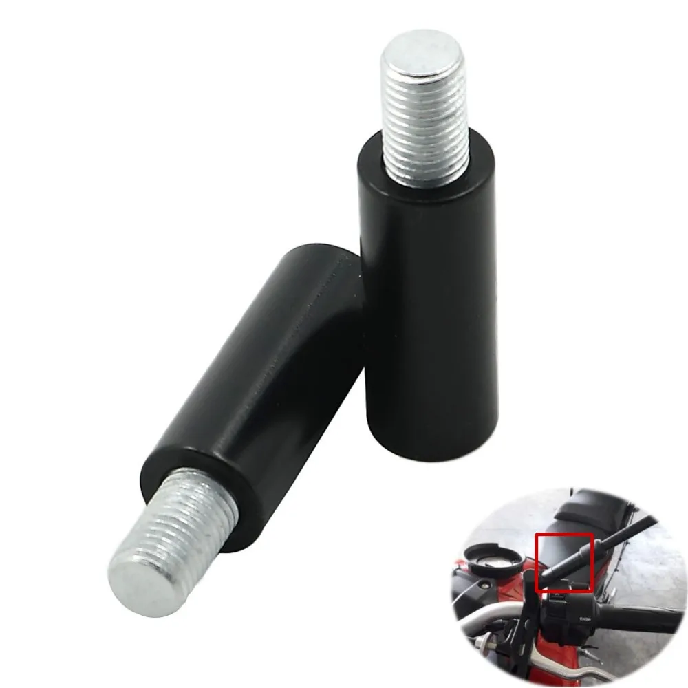 40mmMotorcycleRearviewMirrorExtendersFitAllM10x125Mirrors