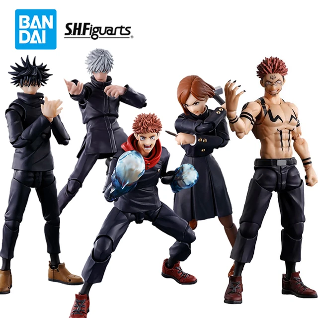 IN Stock Bandai Shfiguarts Jujutsu Kaisen Gojo Satoru Itadori Yuji  Fushiguro Megumi Kugisaki Nobara SHF Genuine