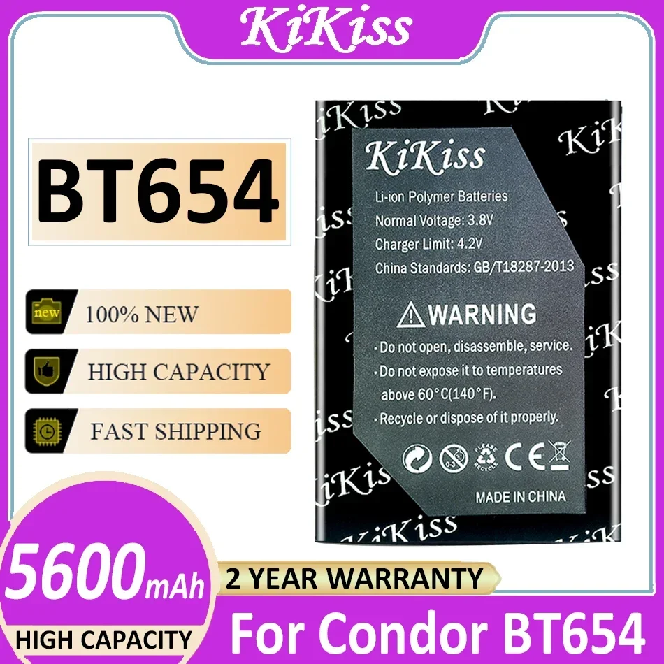 

KiKiss Battery 5600mAh For OUKITEL C23 Pro C23Pro/For Condor BT654 Mobile Phone Bateria