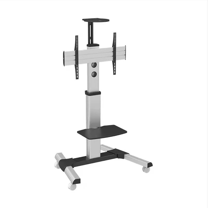 

Can lift freely rotate and adjust the angle aluminum alloy material is suitable for 32-65 inch LCD TV bracket