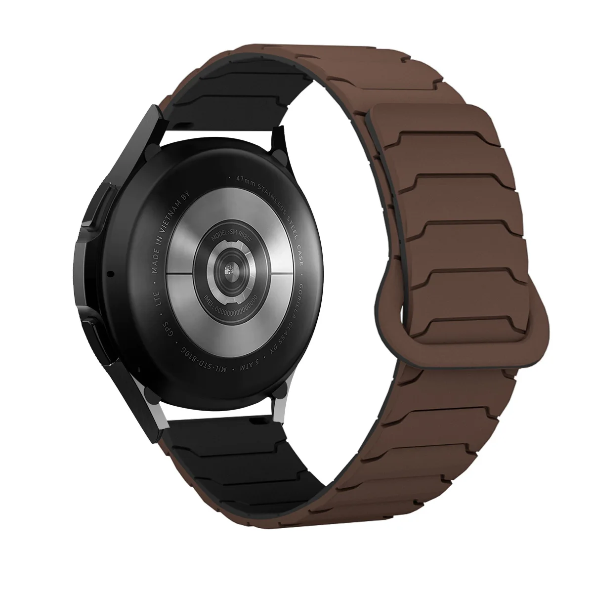 Silicone Magnetic Band for Smartwatch - 20mm/22mm Sport Strap Bracelet