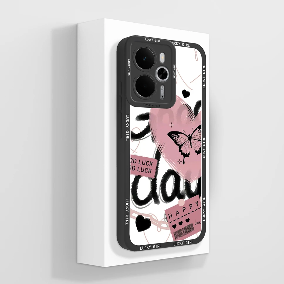 Cute Star Pattern Soft Silicone Shockproof Phone Case - High Quality Back Cover