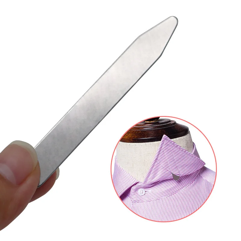 원피스 셔츠 칼라 스테이 본 스티프너, 원피스 셔츠, 남성용 선물, 금속 칼라 스테이, 10 쌍