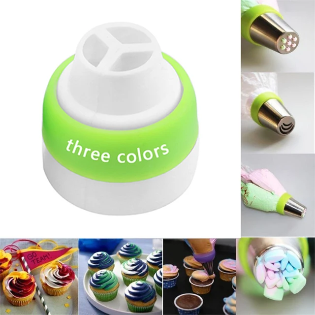 1Db Desszert Dekorátorok Adapter Tészta Fúvókák Torta Dekorációs Szerszámok Jegesedés Csővezeték Fúvóka Krém Cupcake Tippek Sütési Kiegészítők - Image 2