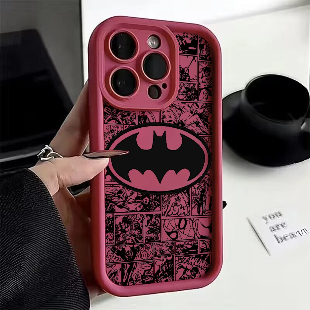Batman Logo Soft Silicone TPU Phone Case - Sleek and Durable Protection