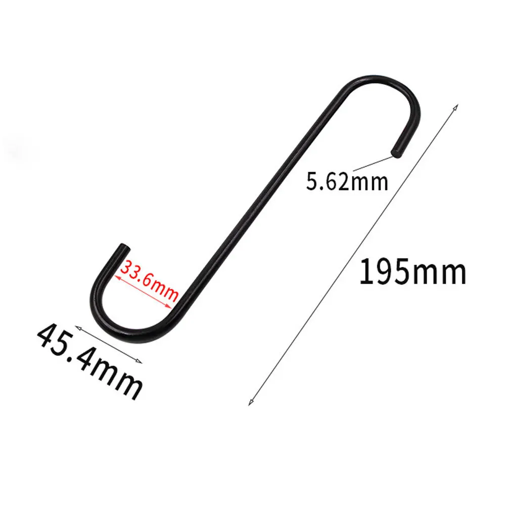 Iron Car Brake Cylinder Hook, Integrated Molding Brake Caliper Hangers, System Maintenance Replacement S-type Hooks