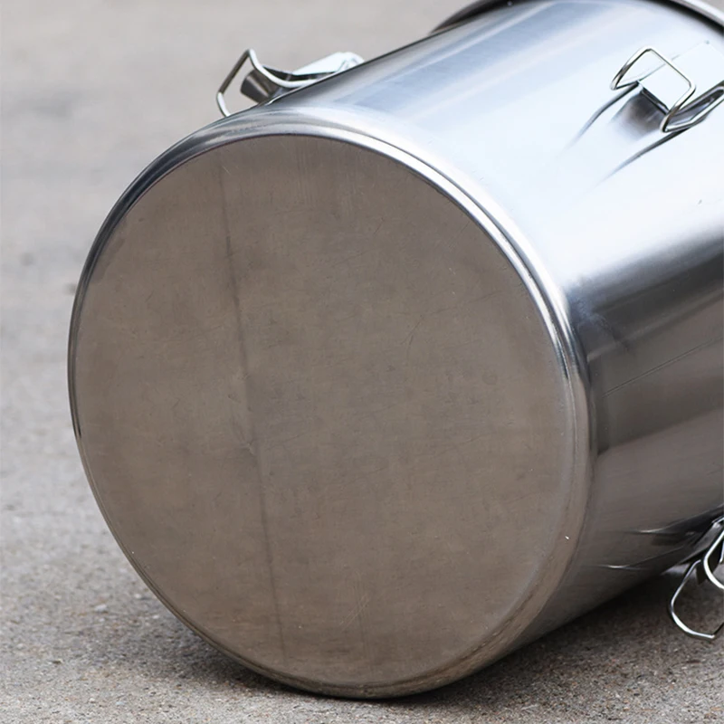 33L 304 Stainless Steel Barrel Fermentation Barrel Fruit Wine Wine Making Equipment Grain, Oil, Soup and Food Material Storage 6