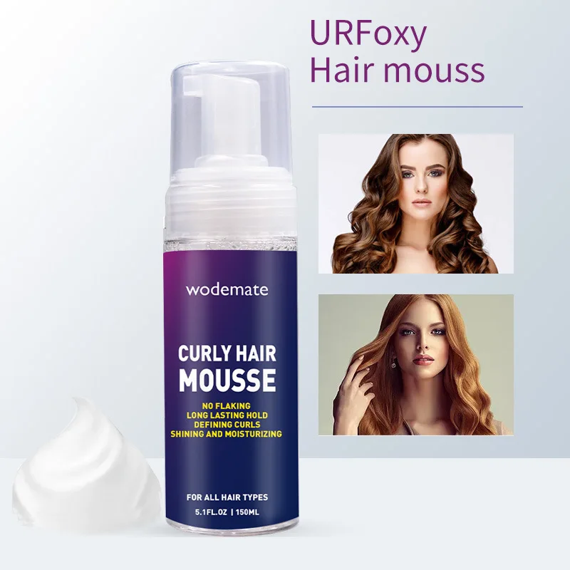 Description Picture 4 of itemHair Foam Mousse for styling hair Curly Hair Styling Mousse Moisturizing Tangle Hair Styling Foam Hair Relaxer Cream Oil for Wig