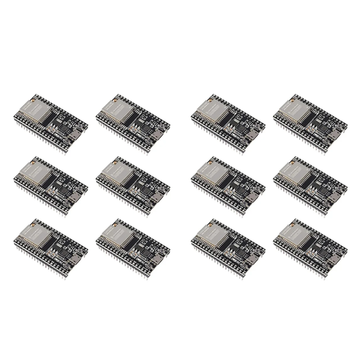 12PCS ESP32-Devkitc 코어 보드 ESP32 개발 보드 ESP32-WROOM-32U 무선 와이파이 개발 보드 아두이노용