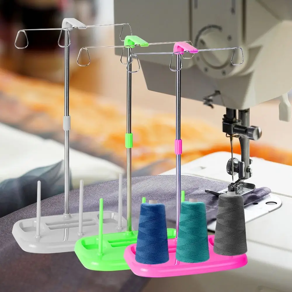 3 Spool Sewing Thread Holder High Quality Embroidery Wire Rack Sewing Machine Thread Organizer Quilting Tool Sewing Accessories image 1