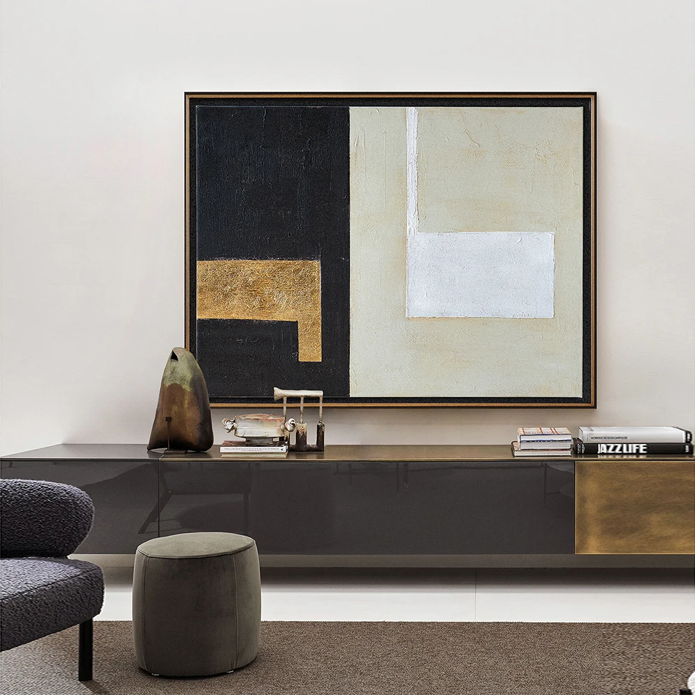 

Abstract Art Painting Modern Wall Art Canvas Pictures Thick Textured Wall Paintings Handmade Oil Painting For Living Room Decor