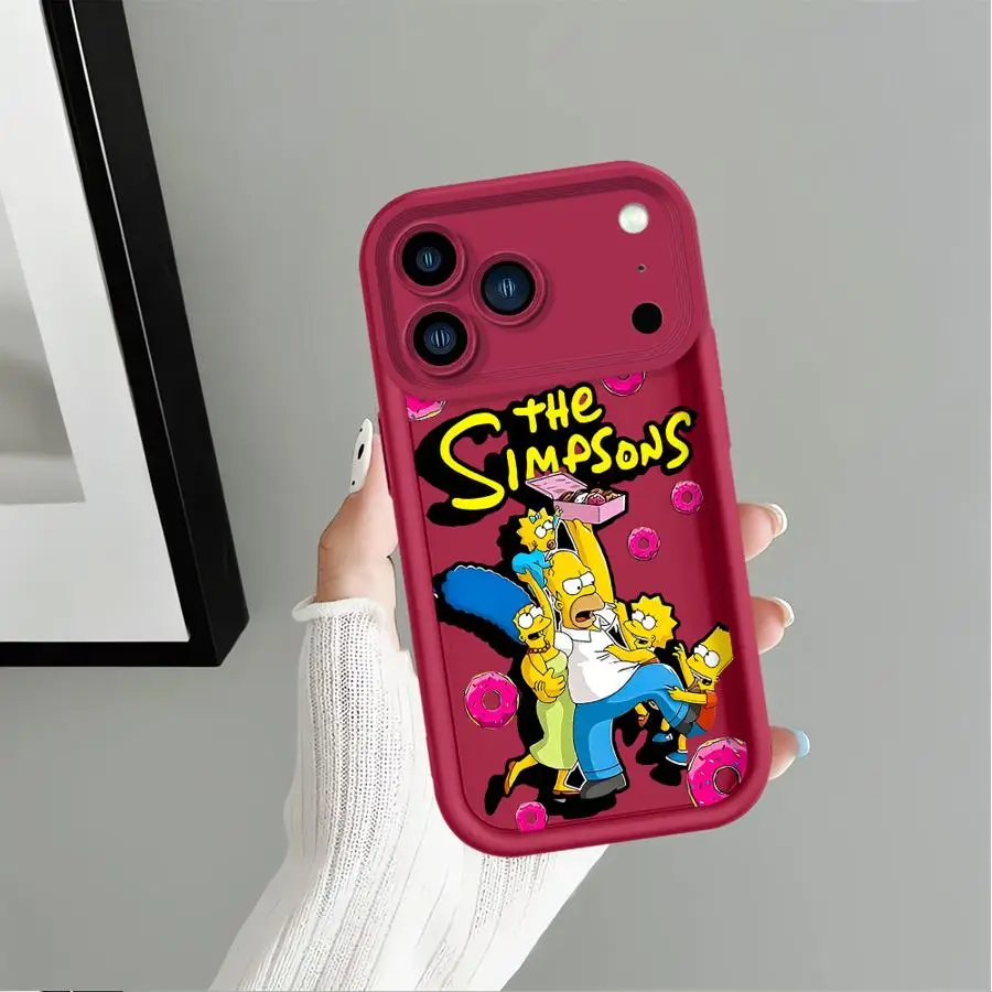 The S-Simpsons Themed Phone Cover Case
