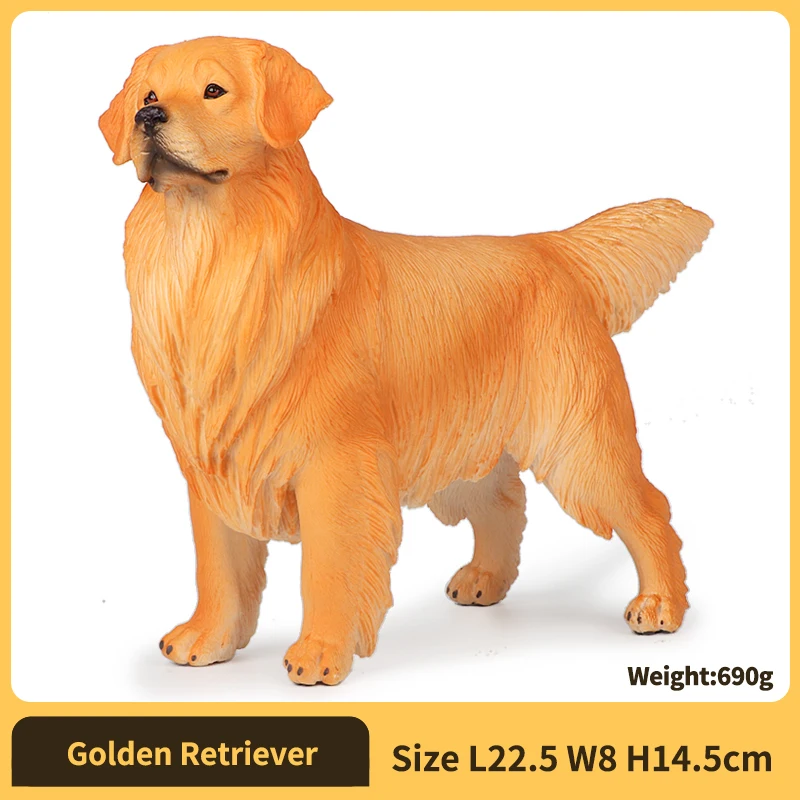 Realistic Dog Figurine Action Figure - Collectible Decorative Ornament, Ideal Gift