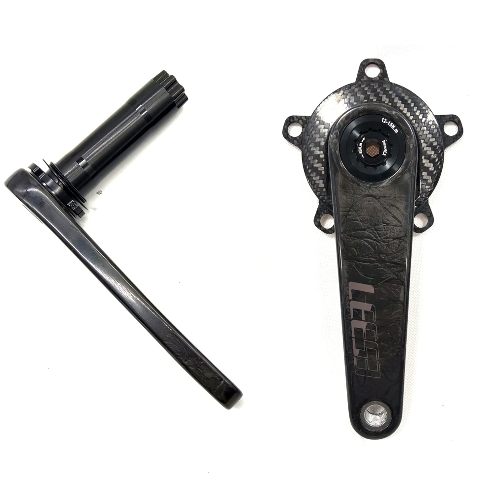 LEESE LSE-PRO Carbon Fibre Crank Ultra Light Road GRAVEL Bike