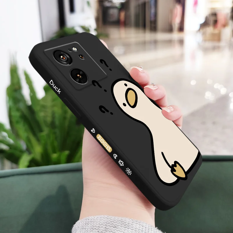 Charming What A Duck Silicone Soft Phone Case Cover
