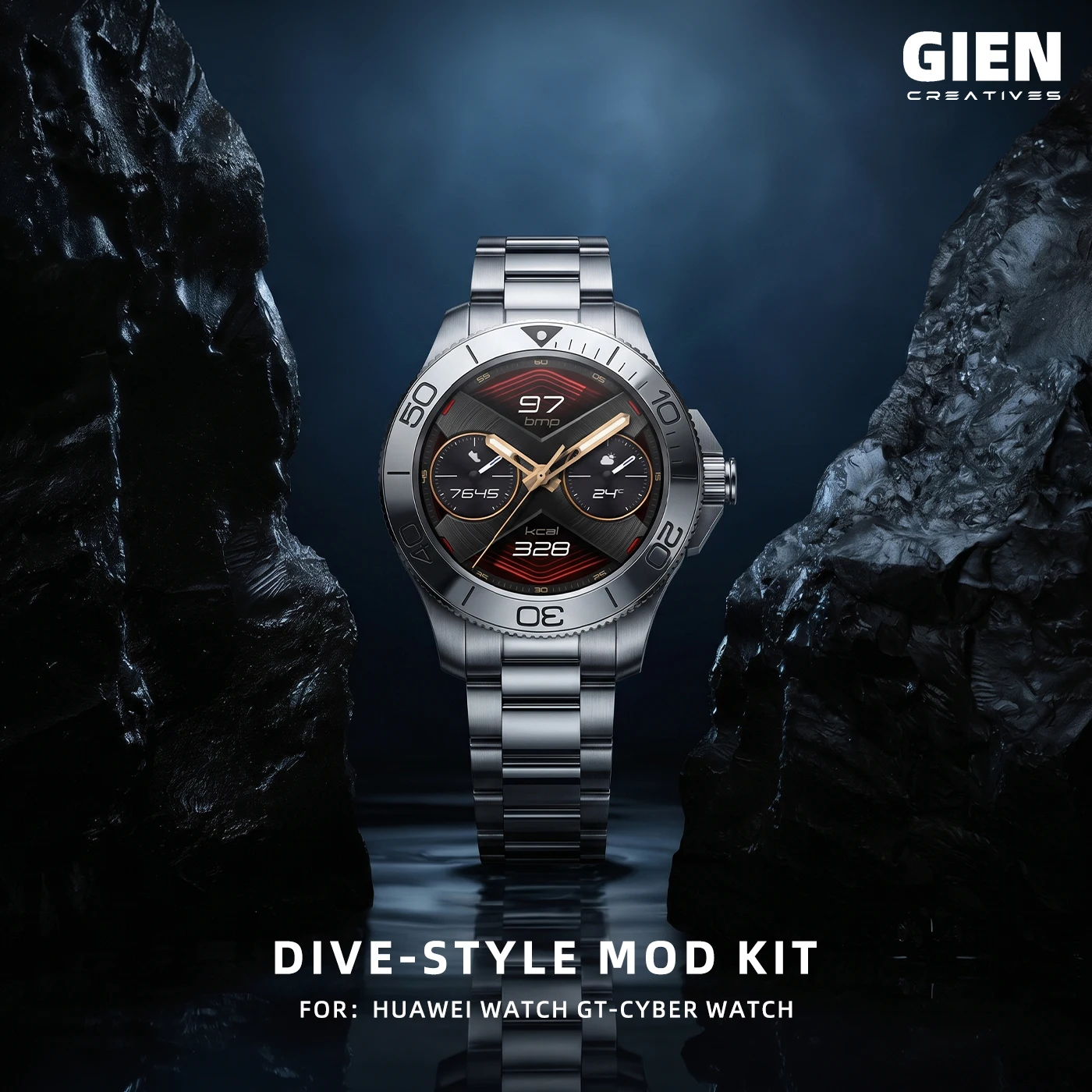 GienCreatives Premium Watchcase Upgrade Kit for Enhanced Style and Protection