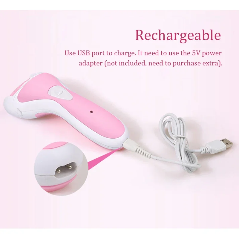 Electric Pedicure Foot Care Tool Files Pedicure Callus Remover Rechargeable Sawing File For Feet Dead Skin Callus Peel Remover 4