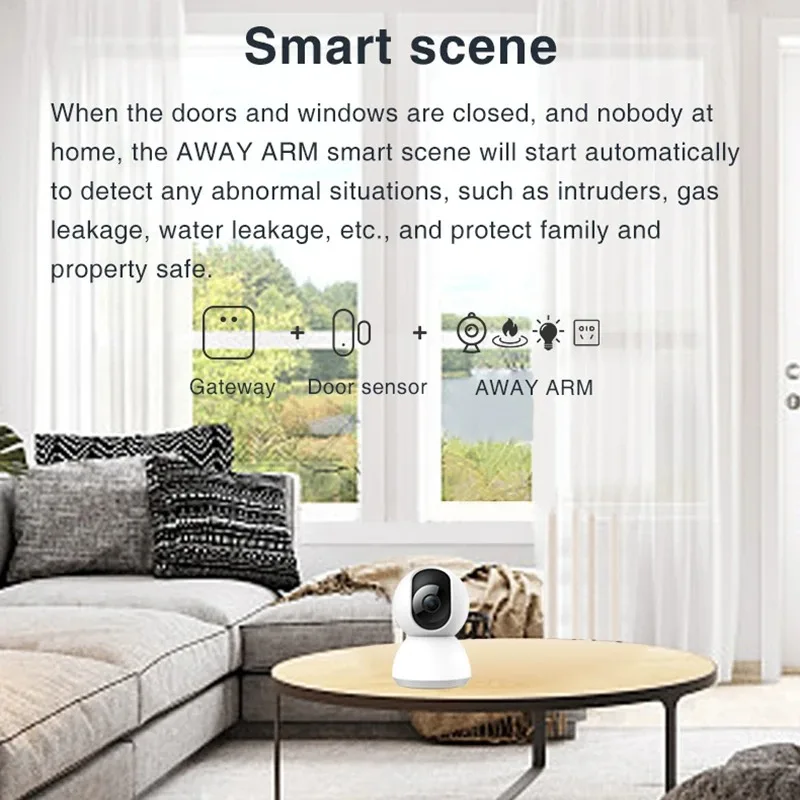 Zigbee Hub Zigbee Water Leak Sensor Zigbee Scene Button Motion Detector Door Sen