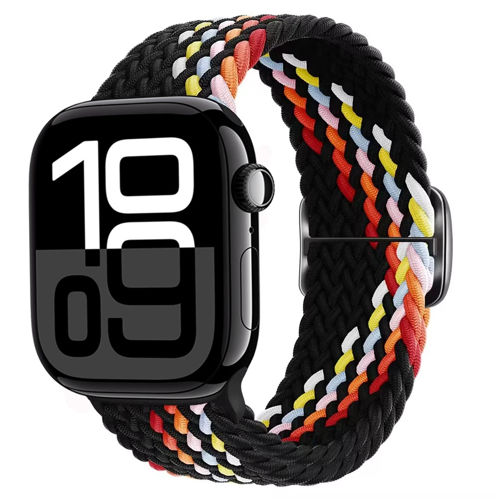 Premium Nylon Braided Strap for Smartwatch - Durable and Stylish Bracelet Design