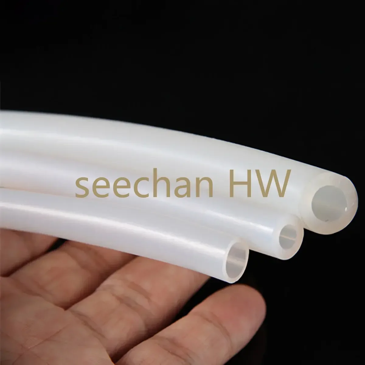 1Meter Industrial Grade High Temp Resistant Silicone Rubber Hose Capillary Pipe Tube Inner Dia 1-40mm silicone tube rubber tubing rubber tube rubber hose
