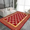 Luxury Gold Frame Carpets for Living Room Nordic Minimalist Geometric Sofa Area Rug Large Soft Non-slip Bedroom Carpet Floor Mat 5