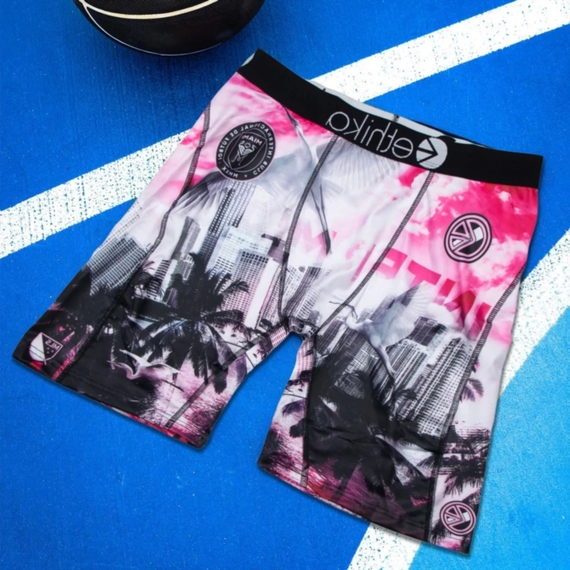 Men Underwear Boxers Fashion Printed Male Panties Lingerie Men Underpants Boxershorts Trunks Plus Size Breathable Men's Boxers 6