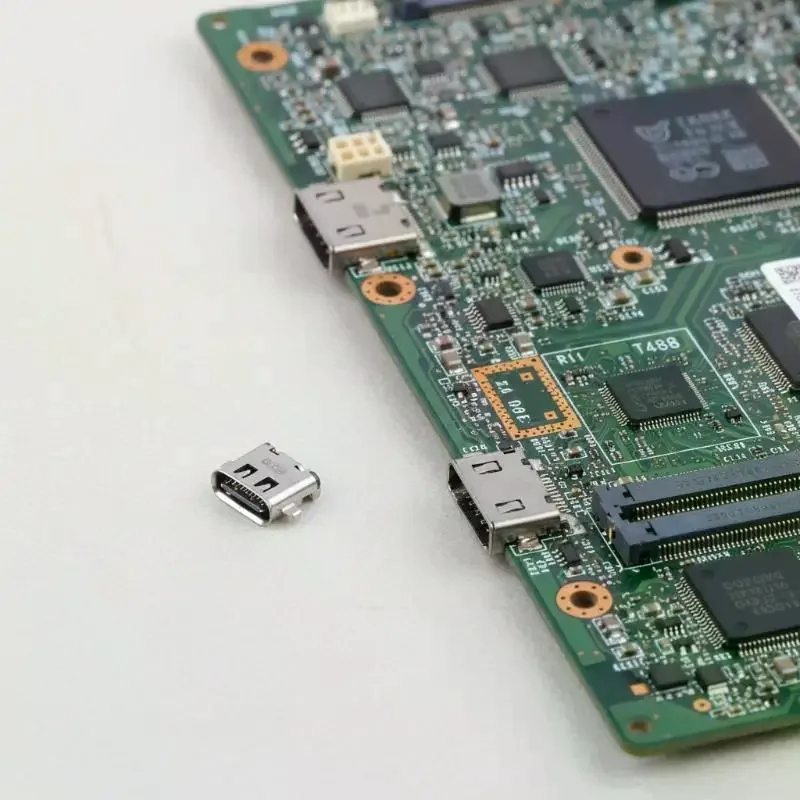 ThinkPad T480 T580 L480 L490 L580 L14 1 4pcs 내구성 있는 노트북 어댑터 인터페이스 업그레이드용 C형 충전 포트 교체