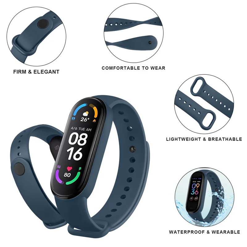 Silicone Sport Watch Strap Accessory