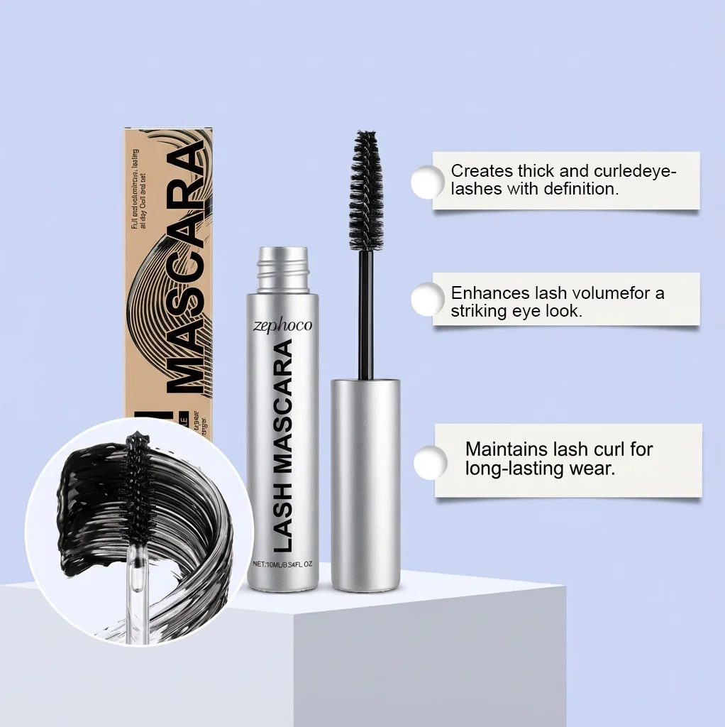 Volumizing Mascara Waterproof Black Lash Extension Makeup_voghion.com