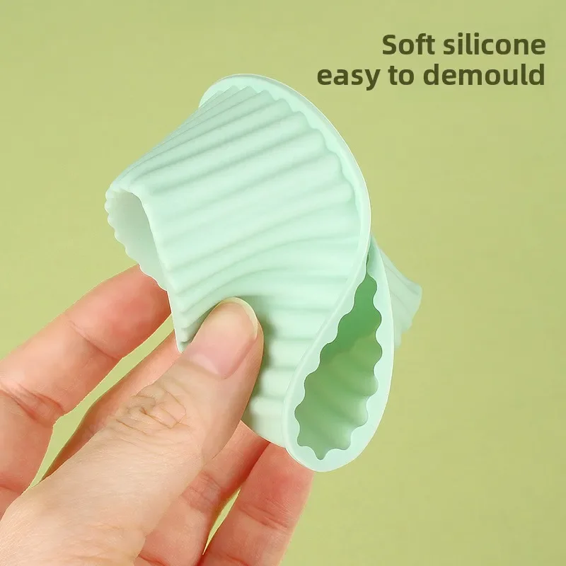 قالب كعكة من السيليكون وعاء مقلاة هوائية قابل لإعادة الاستخدام فرن منزلي كعكة بودنغ قالب خبز ملحقات خبز المطبخ