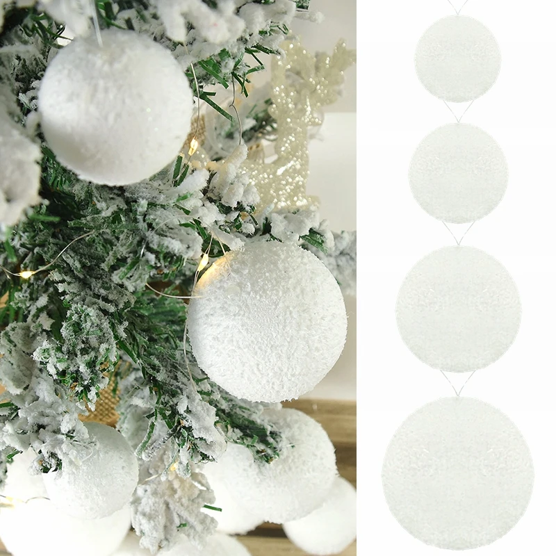 Palline Di Polistirolo 68 Pezzi - 3cm, 4cm, 6cm Per Fai Da Te, Decorazioni E Artigianato - Foto 2