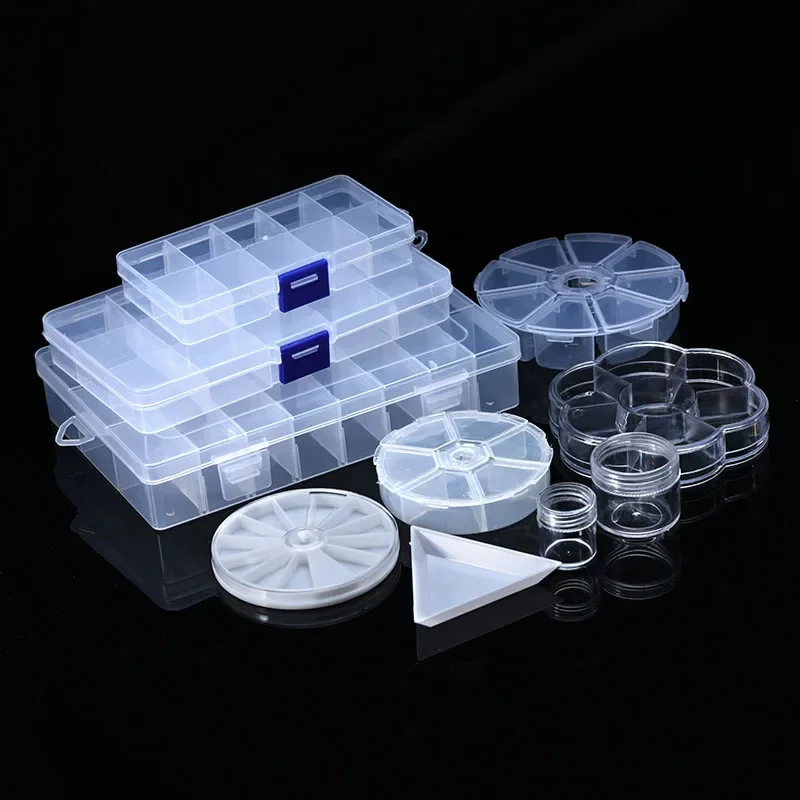Transparent Plastic Storage Jewelry Box - Image 3