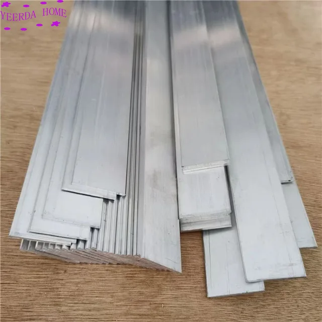 Profilato In Alluminio 3/8" X 10" X 48"-Long 6061 T6511 Aluminum Flat Bar-- .375" X 10" 6061 Flat Bar Angolo Bar