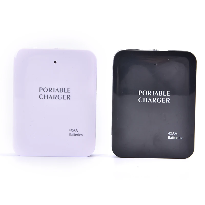 New4SlotsAABatteryUSBPowerBankChargerCaseBoxBatteryCharger