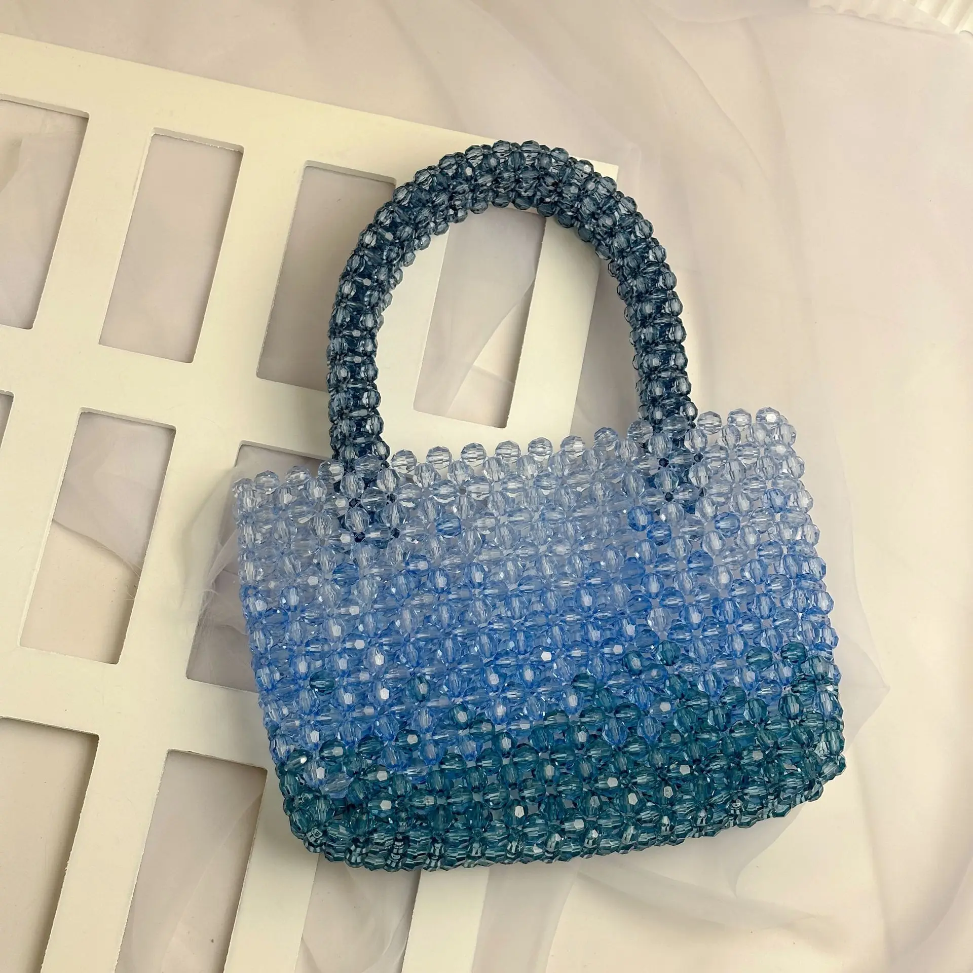 Crystal Bag New Transparent Corner Beads Acrylic Ladies