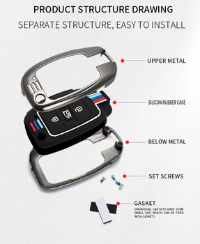 Car Key Case Cover Shell For Hyundai Elantra Verna Solaris i30 2012 2011 2013 2014 2015 2016 Keychain Auto Accessories - Car Key Case Cover Shell For Hyundai Elantra Verna Solaris i30 2012 2011 2013 2014