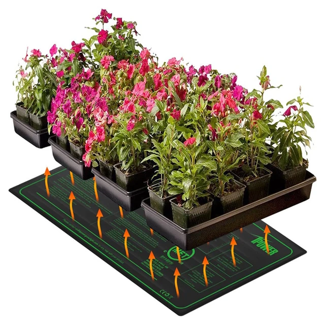 Palánta Fűtés Mat 50X25Cm Vízálló Növényi Vetőmag Csírázási Szaporodás Klónindító Pad 110 V Kerti Ellátás Usa/Eu/Uk Plug - Image 5