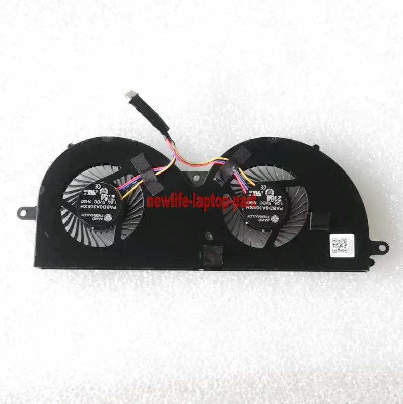 Ventilador de Refrigeração Original para Laptop Cpu Msi Titan Gt77 Gt77hx Ms17q1 Gpu Pabd18010sh N491 N492 - Imagem 3