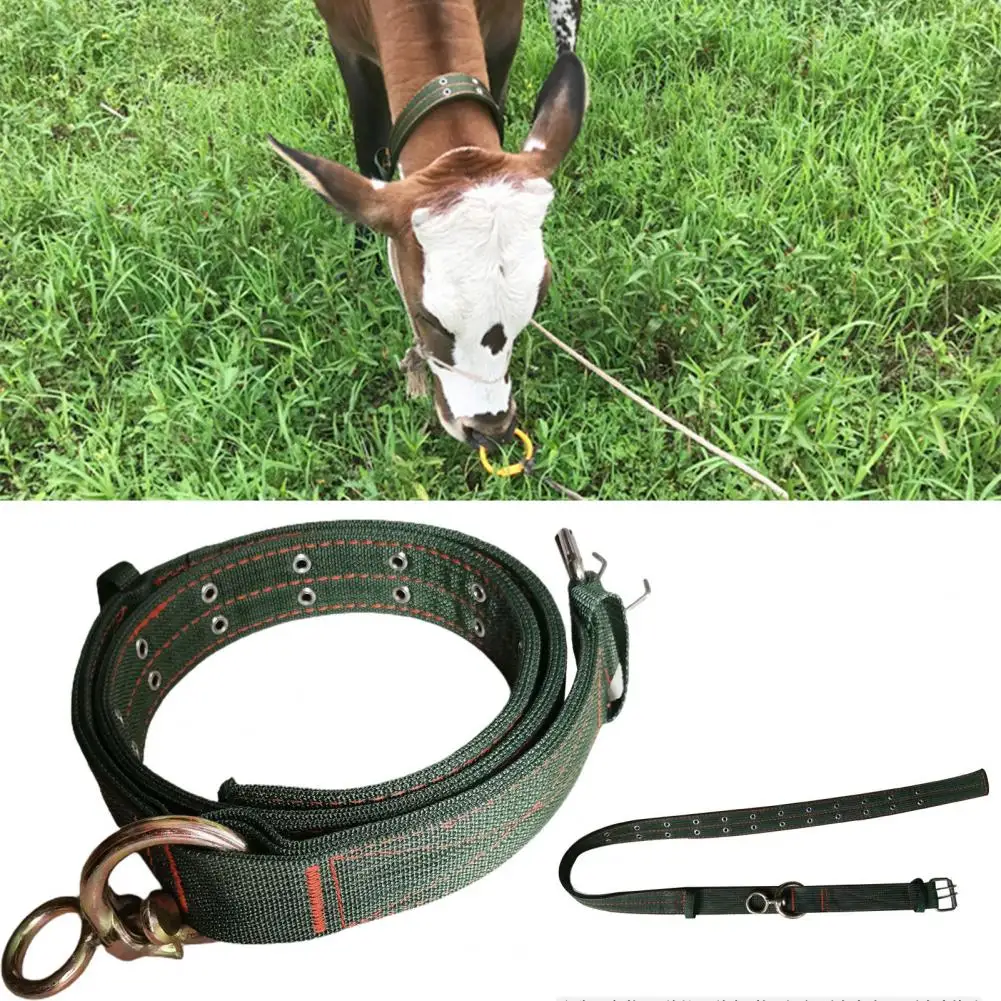 Durable Sheep Ropes Multi-use Livestock Collar Neck Accessories No Pilling Nylon Belt Livestock Collar for Farm Animal