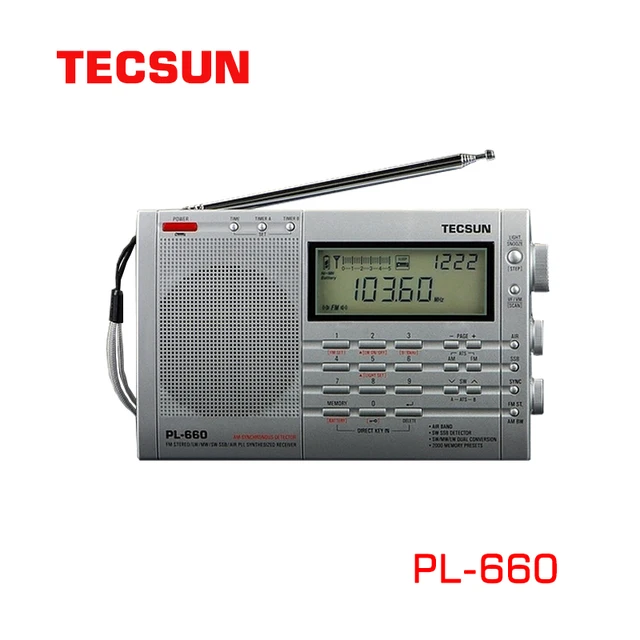 ラジオ PL-660 TECSUN PL-660 AM/FM/SWラジオ受信機 Amazon.co.jp: TECSUN