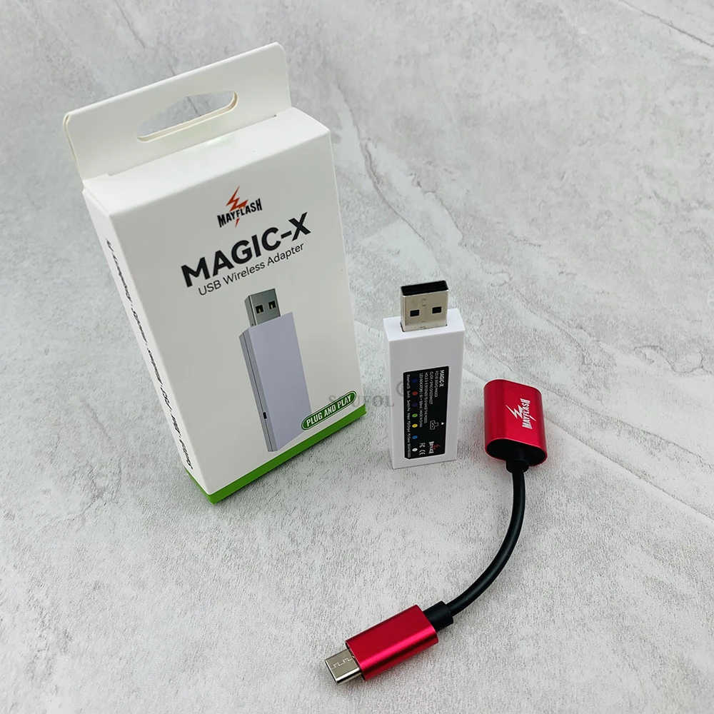 Mayflash Magicx Usb Wireless Adapter For Switch/xbox/ps3/windows/macos