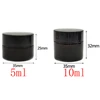 20Pcs Glass Jar Dark Storage Box Jars Face Cream Bottle Cosmetics Container Makeup Case Eye Creams Can Pot Smoking Accessories 4