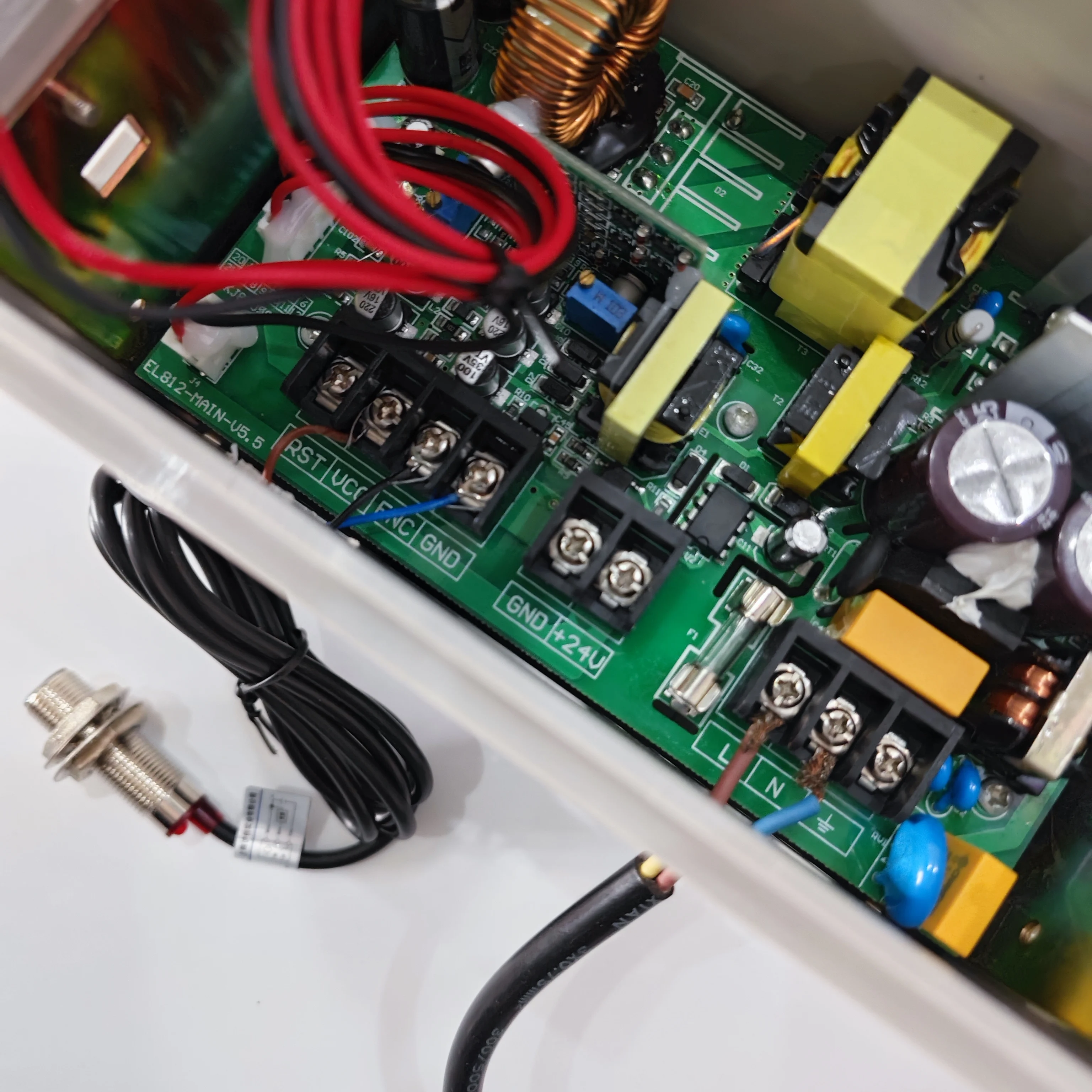KTC812 Semi-automatic tension controller with Hall Sensor Coil tension magnetic powder brake/clutch torque control detail image 7