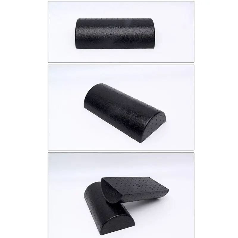 운동, 마사지, 근육 회복을 위한 25UC 반원형 폼 롤러 심부 조직 마사지기