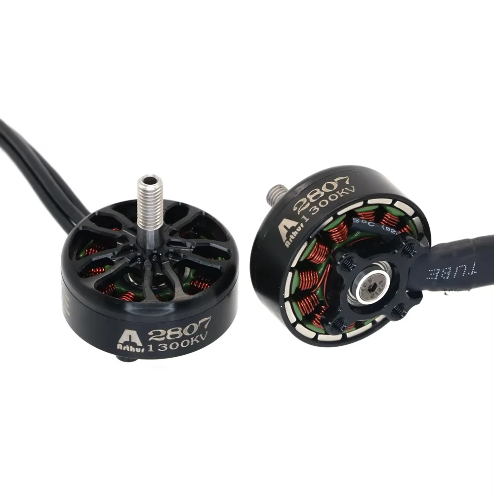 4 шт. FLASHHOBBY A2807 1300KV 6S бесщеточный двигатель для 7-дюймового FPV фристайла дальнего действия дрона DIY Запчасти thumbnail 5
