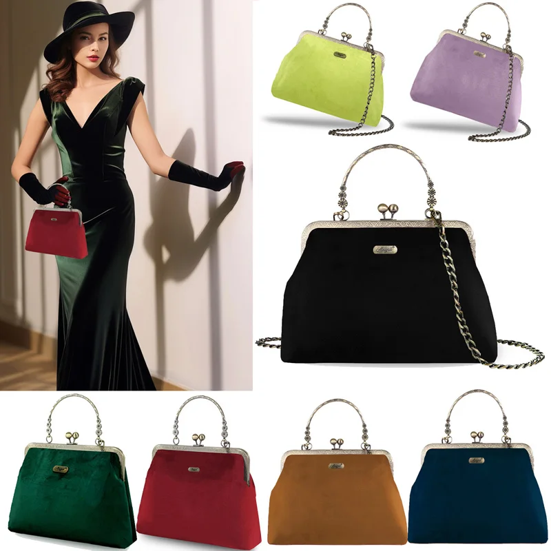 Vintage Purse Shell Kisslock Purse and Handbag ABLKS49A