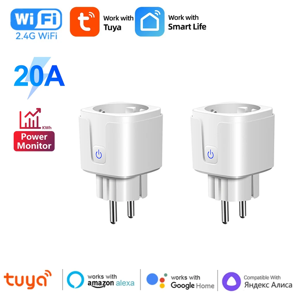WiFi Smart Plug with Power Monitoring and Timer Functionality