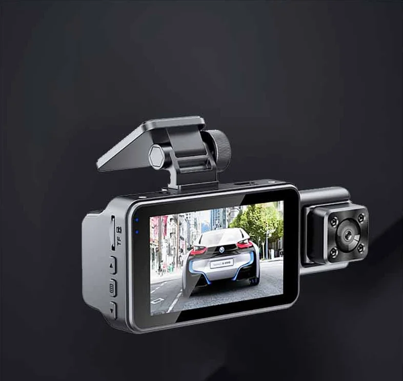 Large Screen HD Front and Rear Dual Recording Car Tachograph Can Choose Ordinary or Wireless WIFI Car DVR 3