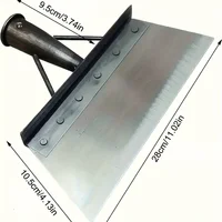 1 Piece Multi-Purpose Garden Trowel, Outdoor Garden Cleaning Trowel, Handle Not Included, Yard Weed Removal Tool 2